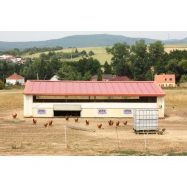 Hühnerstall Mobil im Bausatz - 91 m2