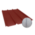 Beiser Environnement - Tôle nervurée 45-333-1000, 60/100ème, régulateur de condensation brun rouge, 4 m