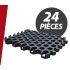 Kunststoff Gitterost für Einzel-Kälberhütte aus Polyester + Auslauf (24 Stück)