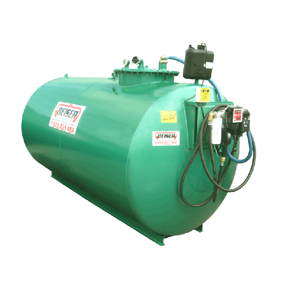 Neue doppelwandige Diesel- Tankanlage 4000 L mit Pumpe 60 L/min Top Angebot  