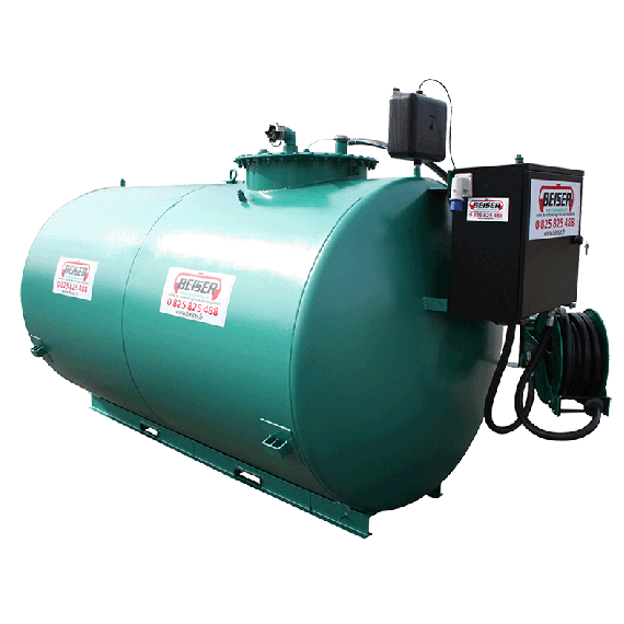 Neue doppelwandige und gesicherte 4000 L Diesel- Tankanlage mit Pumpe 72 L/min Top Angebot  