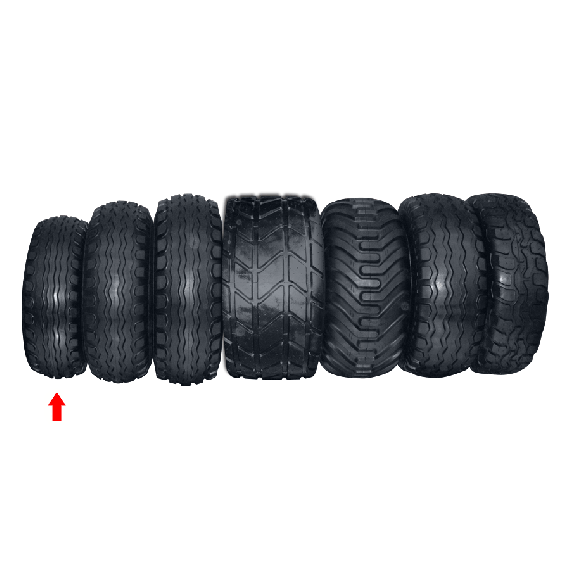 Rad 10/75/15 10 PLY, d.h. 260/70/15.3 5 Löcher  