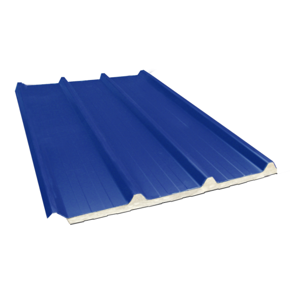 Isoliertes Sandwich-Trapezblech 45-333-1000 40 mm, Schieferblau RAL5008, 7 m  