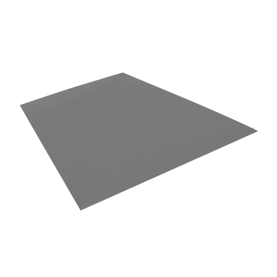 FLACHBLECH für ziegelförmiges Element 1,22 x 2m ANTHRAZIT, pro m²  