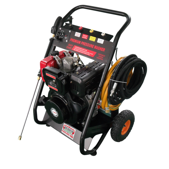 Diesel Hochdruckreiniger mit 2 Rädern - 300 bar RS-DP800