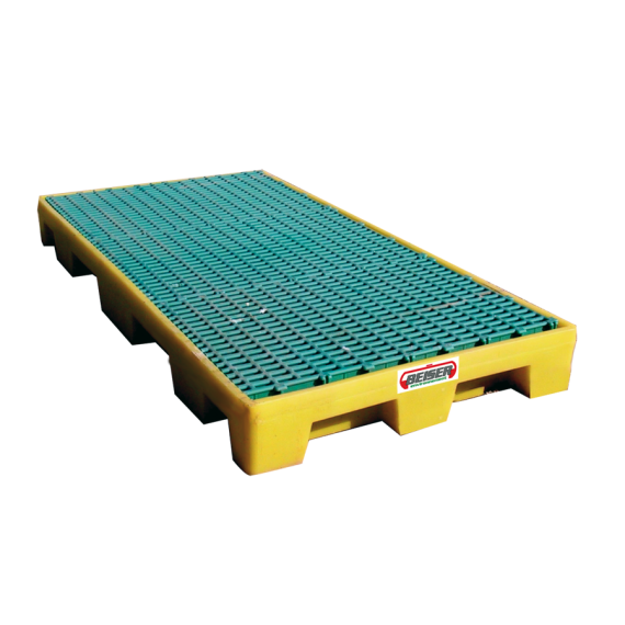 Quadratischer Auffangboden für Batterieen (115 x 1245 x 1245 mm)  