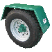Beiser Environnement - Garde boue pour roues 10/75/15,3 - Vert