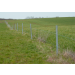 Recycelter PVC-Zaunpflock Ø 80 mm 2 m